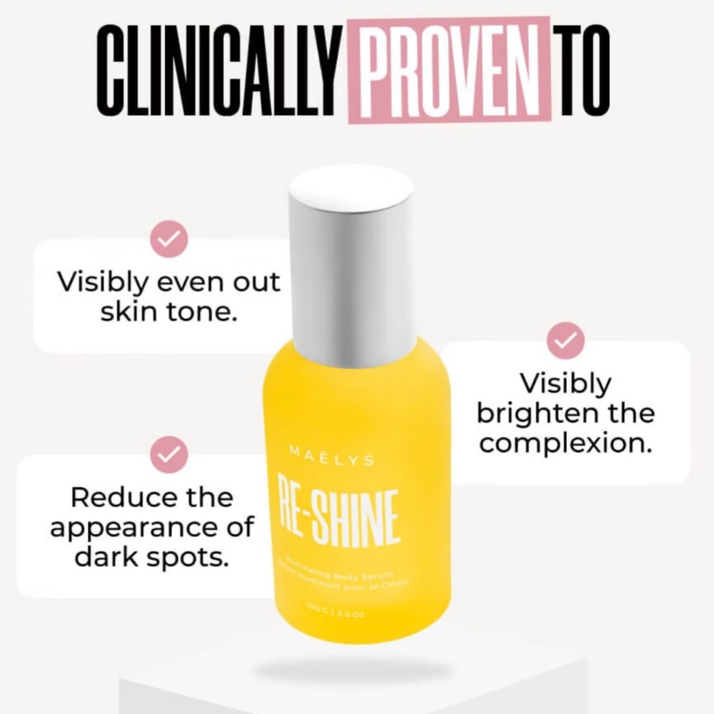 MAELYS RE-SHINE Illuminating Body Serum - Picture 3 of 8